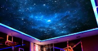 Натяжной потолок звездное небо Элиста, цена от 5296 руб.