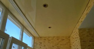 Натяжной потолок на балкон Элиста, цена 6255 руб.